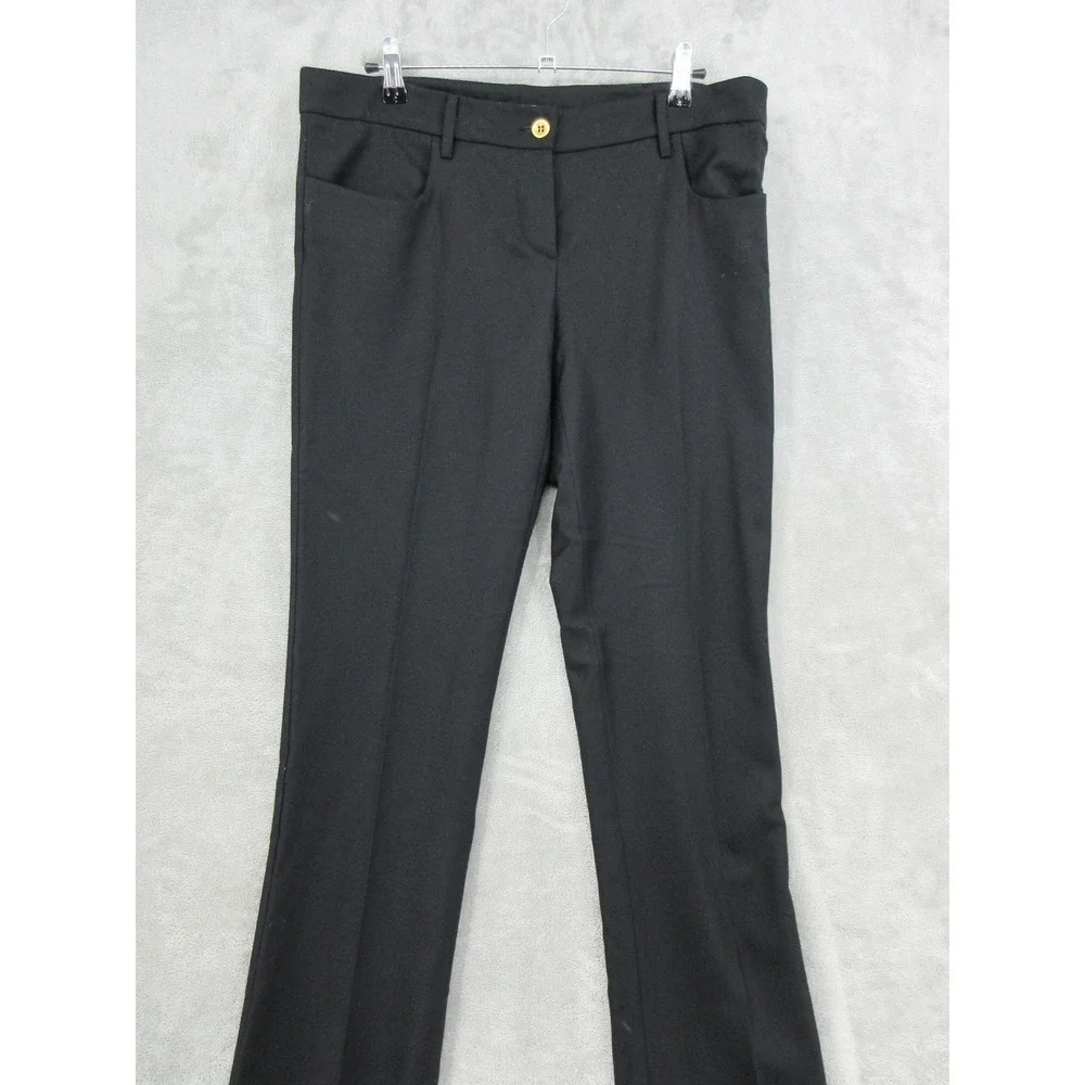Miu Miu Pants Women 42 US 6 Virgin Wool Straight Leg Trouser Quiet Luxury‎ Italy
